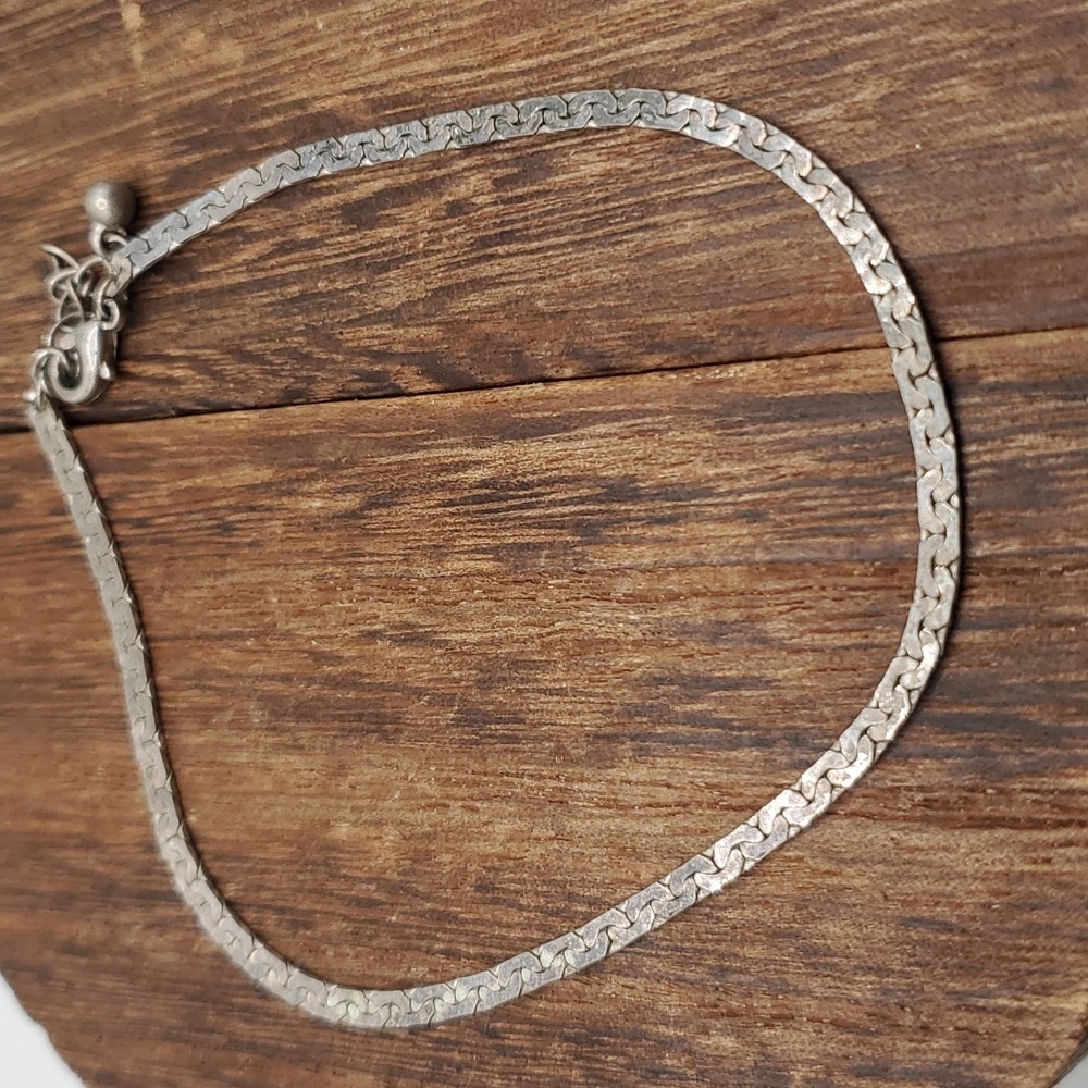 B2331 liquid silver tone paved‎ bracelet